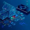 IOT concept. Smart home connection and control with devices through home network. Internet of things doodles background. IOT concept. Smart home connection and control with devices through home network. Internet of things doodles background.